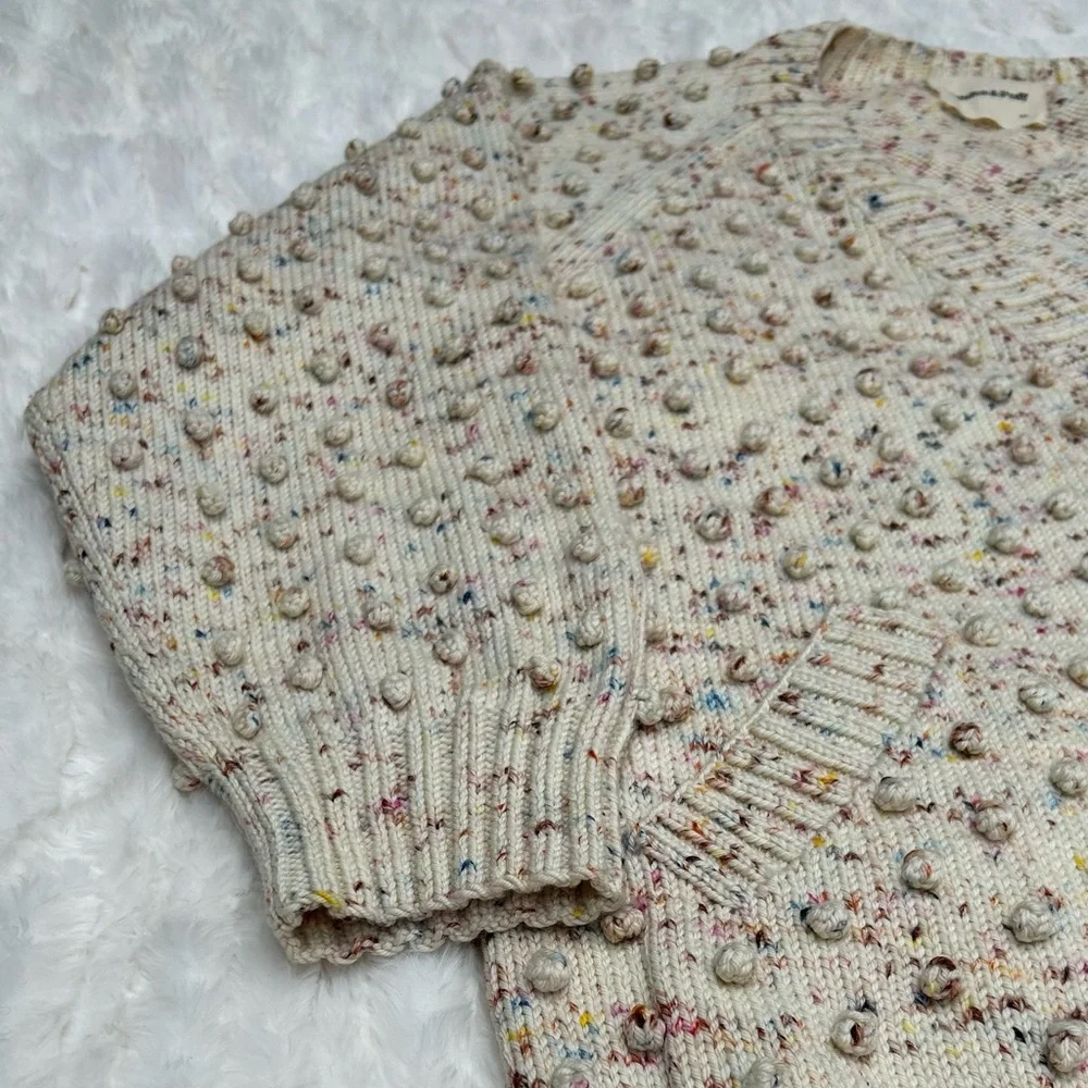 Misha & Puff Merino Wool Confetti Long Popcorn Sweater - Picture 4 of 13